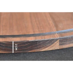 Planche à Découper Ronde Avec Rigole En Noyer 60 Cm 11 Planche à Découper Ronde Avec Rigole En Noyer 60 Cm -Barbecue Délices Promo planche a decouper dutchdeluxes xl round en noyer 60 cm 2