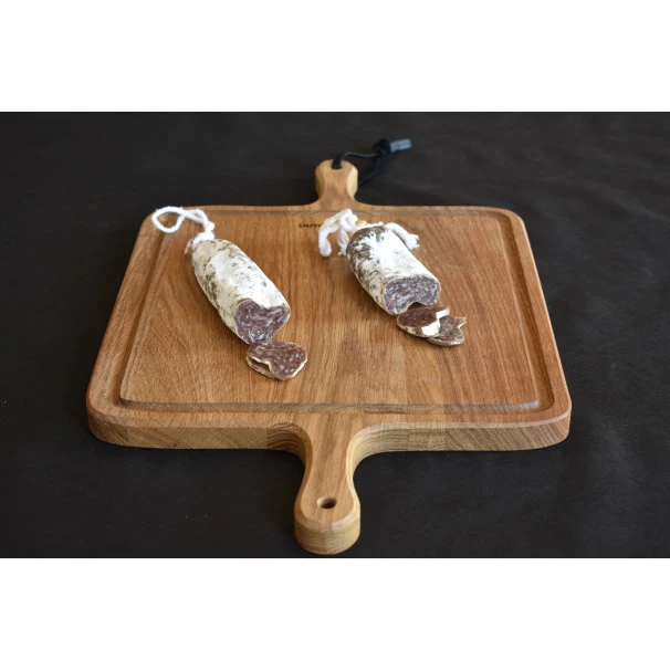 Planche à Découper Avec Rigole En Chêne Massif 34 X 55 Cm 8 Planche à Découper Avec Rigole En Chêne Massif 34 X 55 Cm – Image 6