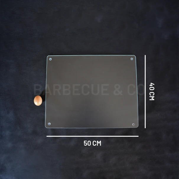 Planche à Découper En Verre Transparent 50 X 40 Cm 3 Planche à Découper En Verre Transparent 50 X 40 Cm