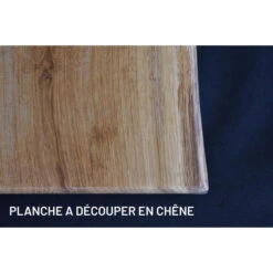 Planche à Découper En Chêne Massif 35 X 25 Cm -Barbecue Délices Promo planche a decouper laura living bag taille s 35 x 25 cm 3