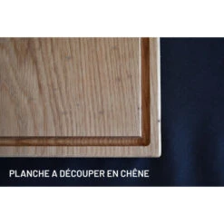 Planche à Découper Avec Rigole En Chêne Massif 40 X 30 Cm -Barbecue Délices Promo planche a decouper laura living chopping board a rigole taille m 3