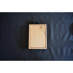 Planche à Découper Avec Rigole En Chêne Massif 35 X 25 Cm -Barbecue Délices Promo planche a decouper laura living chopping board a rigole taille s 1