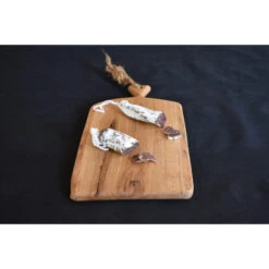 Planche à Découper En Chêne Massif 54 X 25 Cm 13 Planche à Découper En Chêne Massif 54 X 25 Cm -Barbecue Délices Promo planche a decouper laura living robuste taille l 54 cm 4