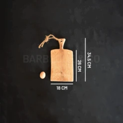 Planche à Tapas En Chêne Massif 34.5 X 18 Cm