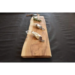 Planche à Tapas En Chêne Massif 120 X 24 Cm -Barbecue Délices Promo planche a decouper laura living tapas taille xl 120 cm 4