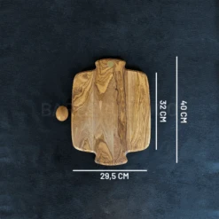Planche à Découper En Olivier 40 X 29,5 Cm