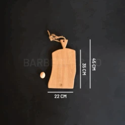 Planche à Découper En Chêne Massif 45 X 22 Cm