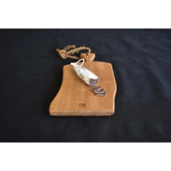 Planche à Découper En Chêne Massif 45 X 22 Cm -Barbecue Délices Promo planche a decouper robuste m 45 cm 4