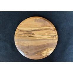 Planche à Découper En Olivier Ronde 23 Cm 9 Planche à Découper En Olivier Ronde 23 Cm -Barbecue Délices Promo planche a decouper ronde olivier 22cm 1
