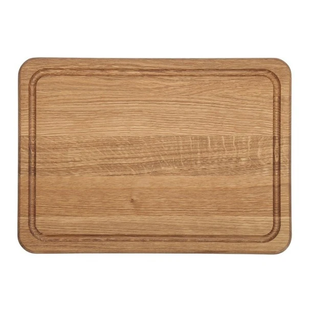 Planche à Découper Avec Rigole En Chêne 35 X 25 Cm 5 Planche à Découper Avec Rigole En Chêne 35 X 25 Cm – Image 3