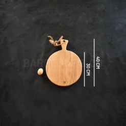 Planche à Pizza En Chêne Massif 30 Cm