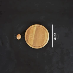 Planche à Pizza Avec Rigole En Chêne 25cm