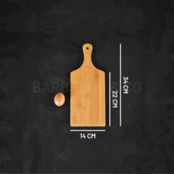 Planche à Découper En Bambou 34 X 14 Cm