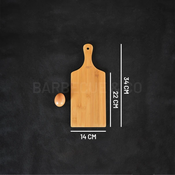 Planche à Découper En Bambou 34 X 14 Cm 3 Planche à Découper En Bambou 34 X 14 Cm