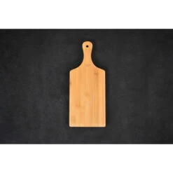 Planche à Découper En Bambou 34 X 14 Cm 11 Planche à Découper En Bambou 34 X 14 Cm -Barbecue Délices Promo planche bambou avec manche 34x14 3