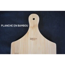 Planche à Découper En Bambou 39 X 20 Cm -Barbecue Délices Promo planche bambou avec manche 39x20 5