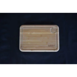Planche à Découper Avec Rigole En Bambou 35 X 24 Cm 10 Planche à Découper Avec Rigole En Bambou 35 X 24 Cm -Barbecue Délices Promo planche bambou rect 350x240x30 1