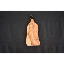 Planche à Découper En Olivier 41 X 19 Cm 10 Planche à Découper En Olivier 41 X 19 Cm -Barbecue Délices Promo planche en olivier anse cuir 41x19 2