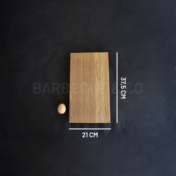 Plateau épais En Chêne Foncé 21 X 37.5 Cm 3 Plateau épais En Chêne Foncé 21 X 37.5 Cm