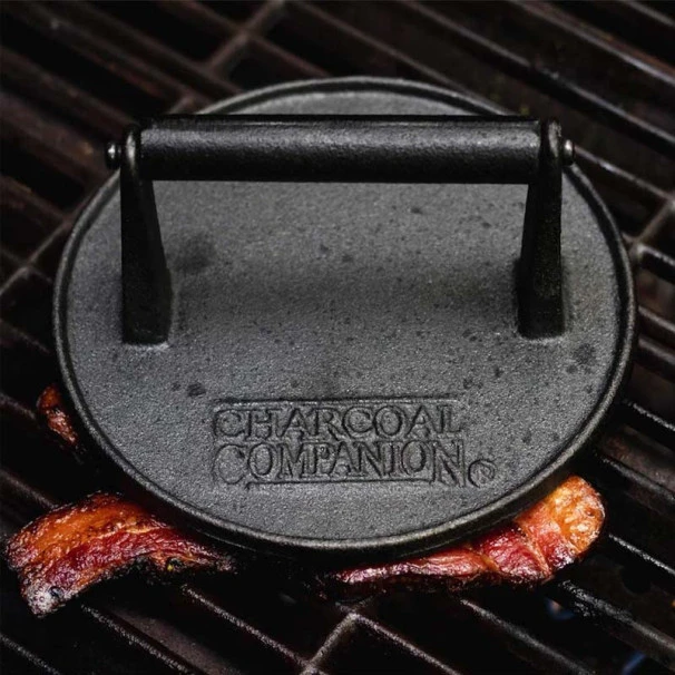 Presse à Griller Charcoal Companion Fonte 4 Presse à Griller Charcoal Companion Fonte – Image 2