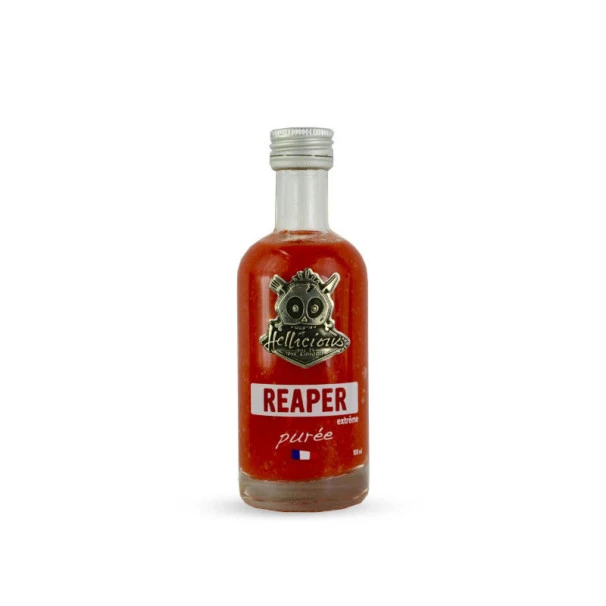 Sauce Piquante Carolina Reaper Hellicious 100ml 3 Sauce Piquante Carolina Reaper Hellicious 100ml