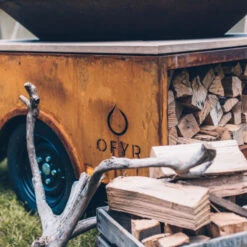 Remorque Pour Braséro XL OFYR Trailer Acier Corten 11 Remorque Pour Braséro XL OFYR Trailer Acier Corten -Barbecue Délices Promo remorque trailer ofyr corten xl 1