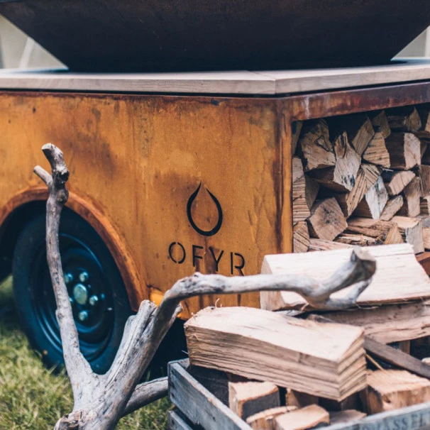 Remorque Pour Braséro XL OFYR Trailer Acier Corten 5 Remorque Pour Braséro XL OFYR Trailer Acier Corten – Image 3