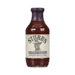 Sauce Barbecue Stubb's Sticky Sweet 530ml