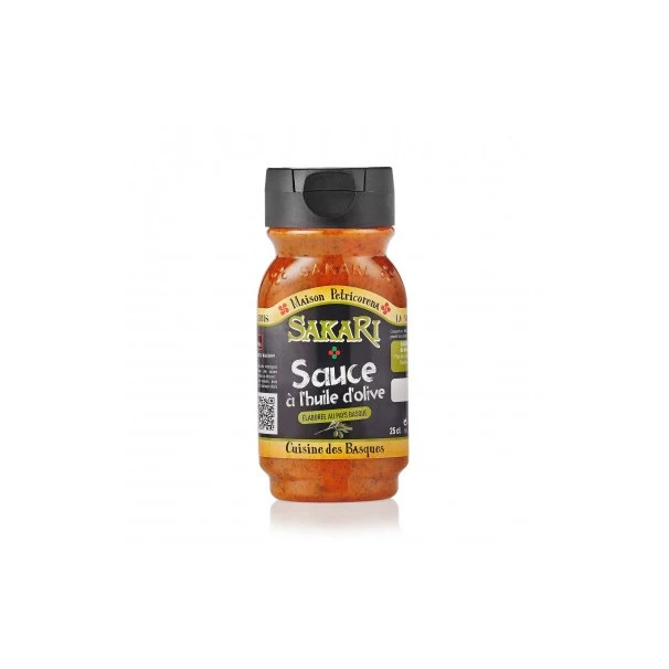 Sauce Basque Sakari Huile D'olive 225g 3 Sauce Basque Sakari Huile D'olive 225g