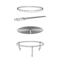 Barbecue Délices Promo -Barbecue Délices Promo set grille accessoires ofyr 100 4pieces 1
