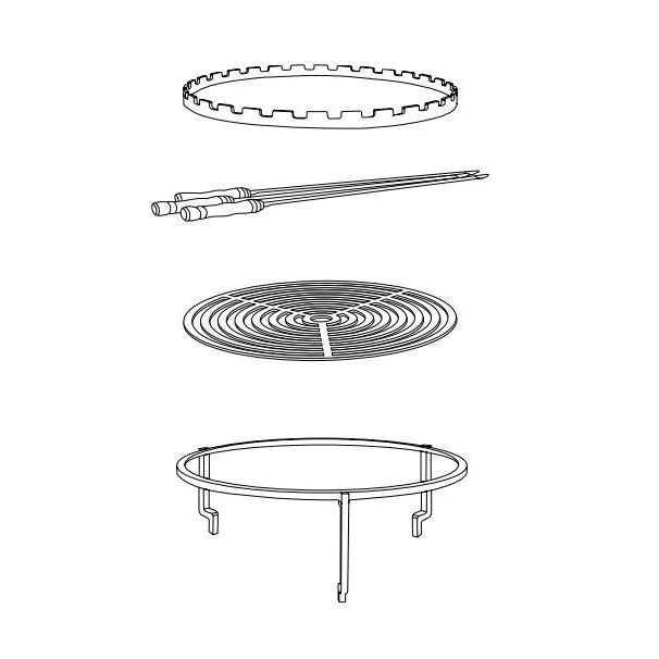 Set Grille Et 4 Accessoires OFYR 100 4 Set Grille Et 4 Accessoires OFYR 100 – Image 2
