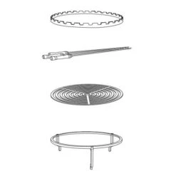 Barbecue Délices Promo -Barbecue Délices Promo set grille accessoires ofyr 85 4pieces 1