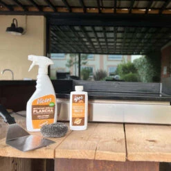 Pack Entretien Plancha 9 Pack Entretien Plancha -Barbecue Délices Promo set produits nettoyants plancha 2